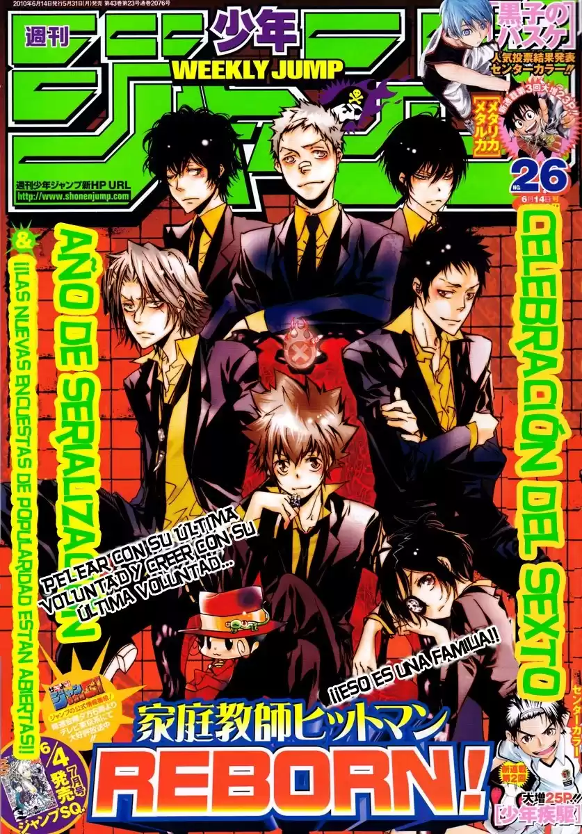 Katekyo Hitman Reborn! Capitulo 291 página 2