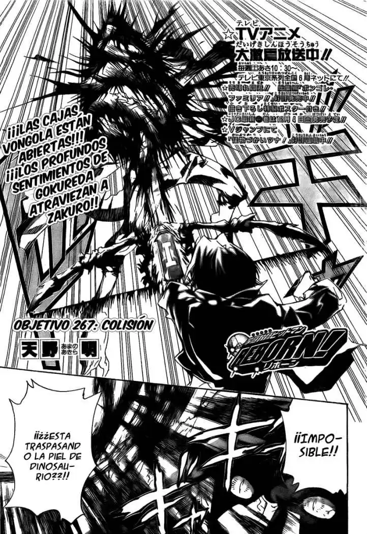 Katekyo Hitman Reborn! Capitulo 267 página 1