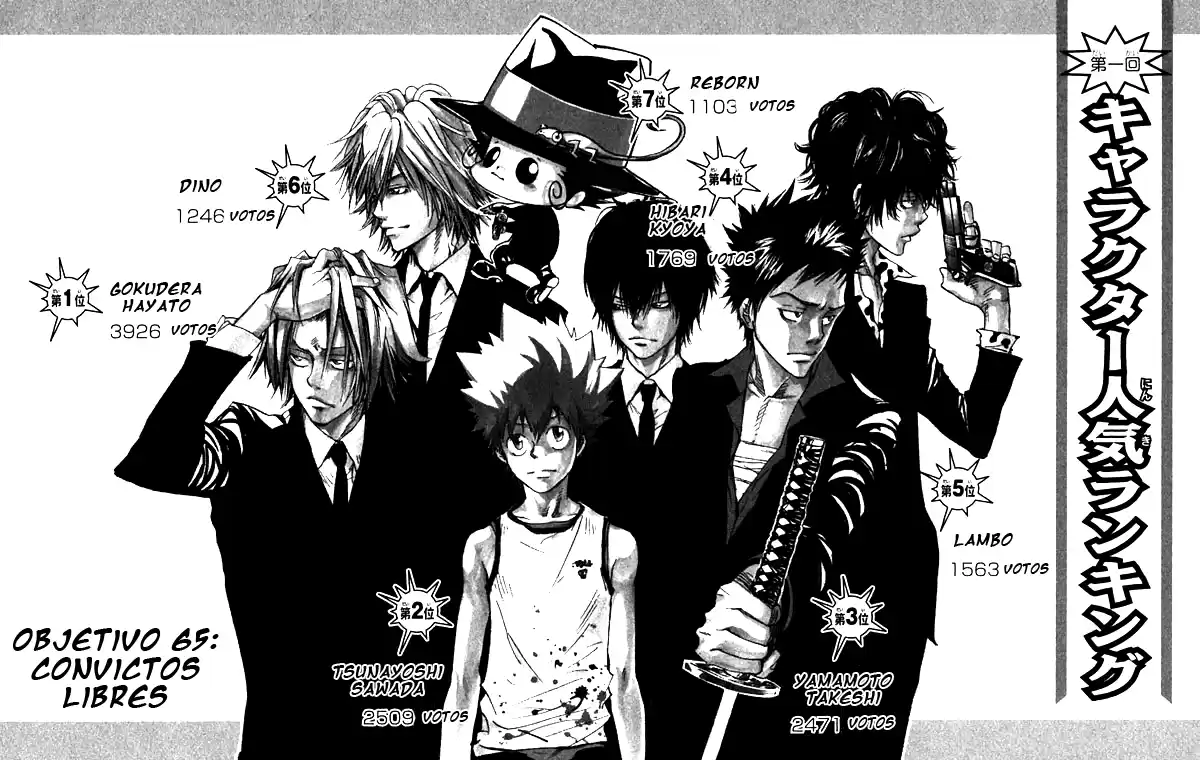 Katekyo Hitman Reborn! Capitulo 65 página 1