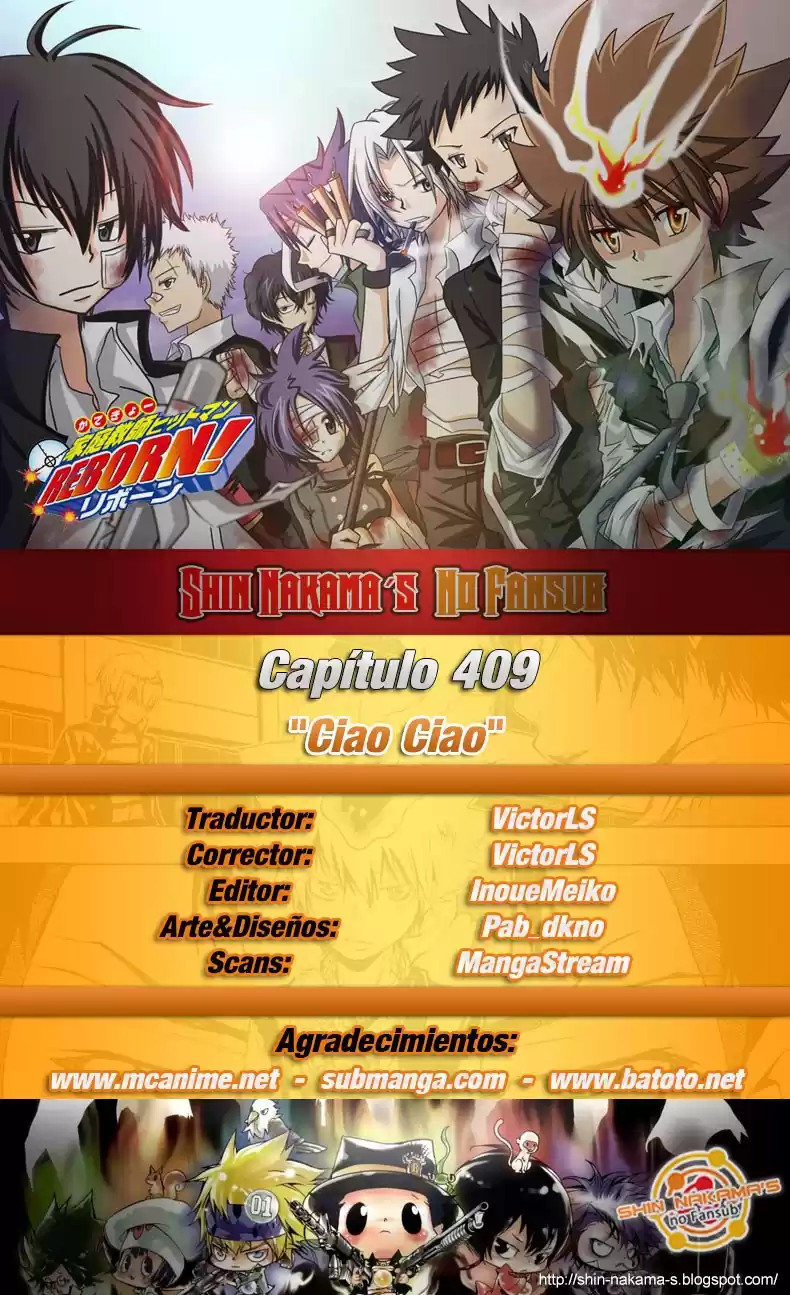 Katekyo Hitman Reborn! Capitulo 409 página 1