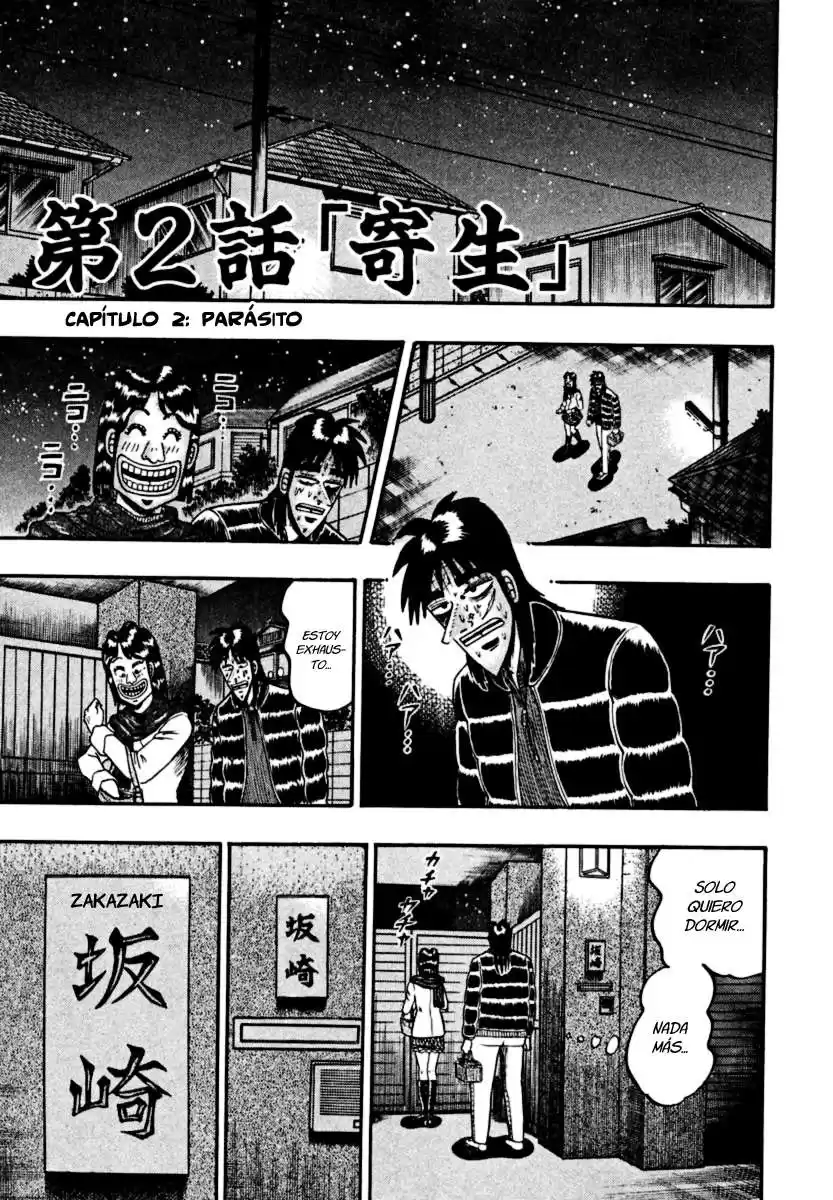 Tobaku Datenroku Kaiji Capitulo 2: parásito página 2