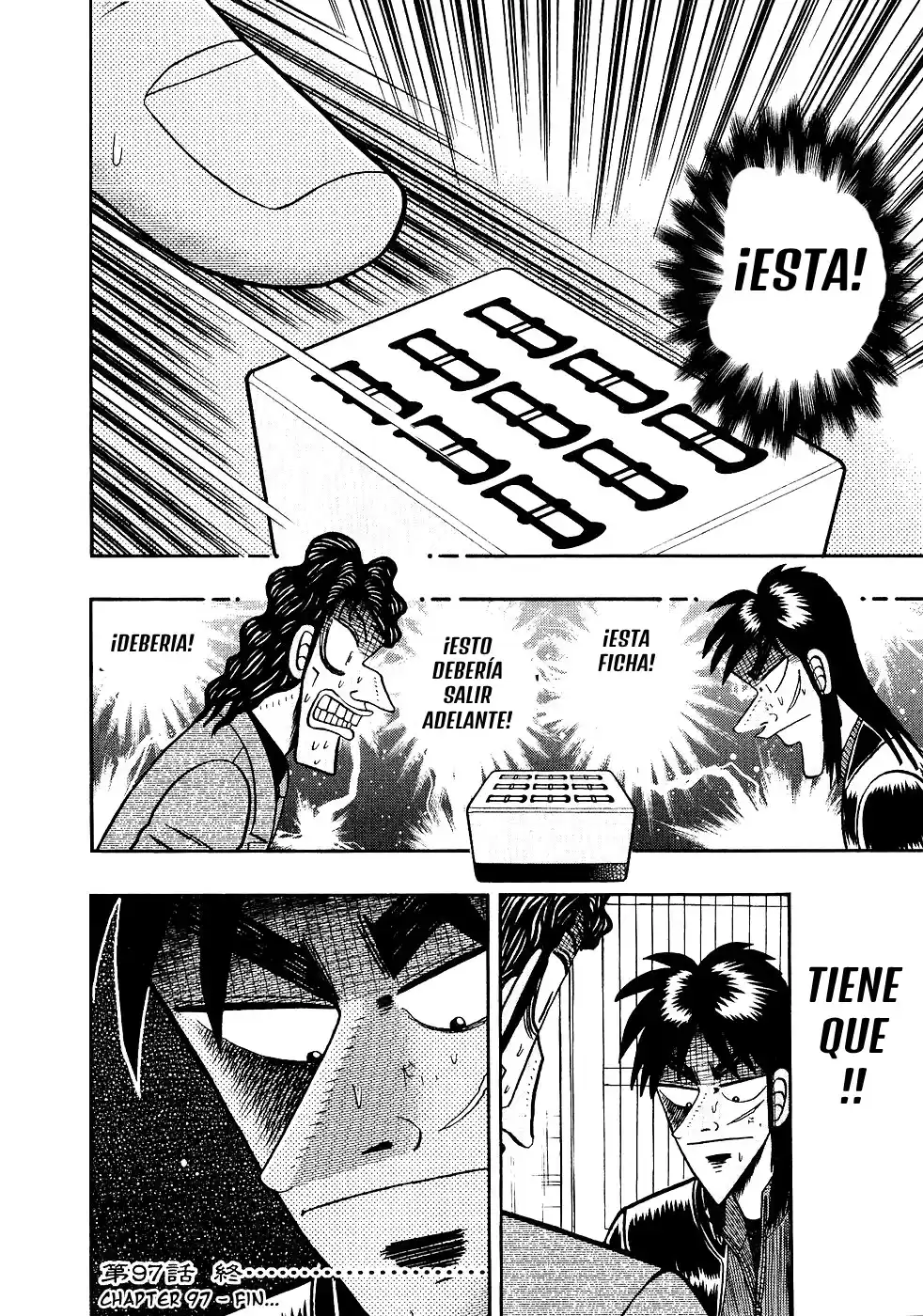 Tobaku Datenroku Kaiji Capitulo 97: FIEBRE DE TENACIDADES página 22