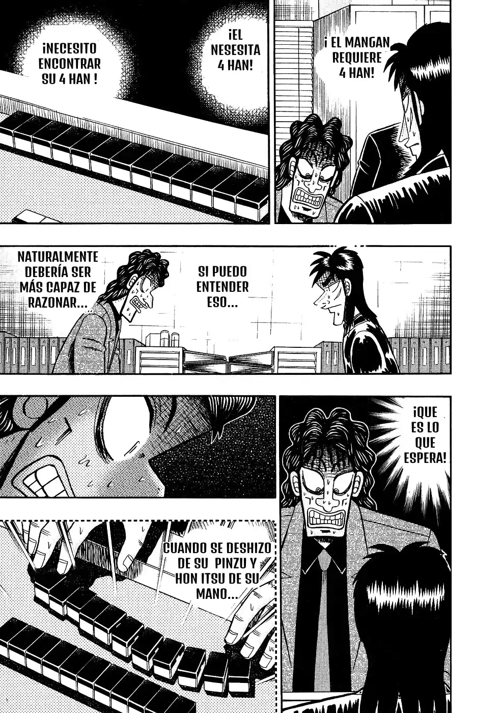 Tobaku Datenroku Kaiji Capitulo 97: FIEBRE DE TENACIDADES página 5