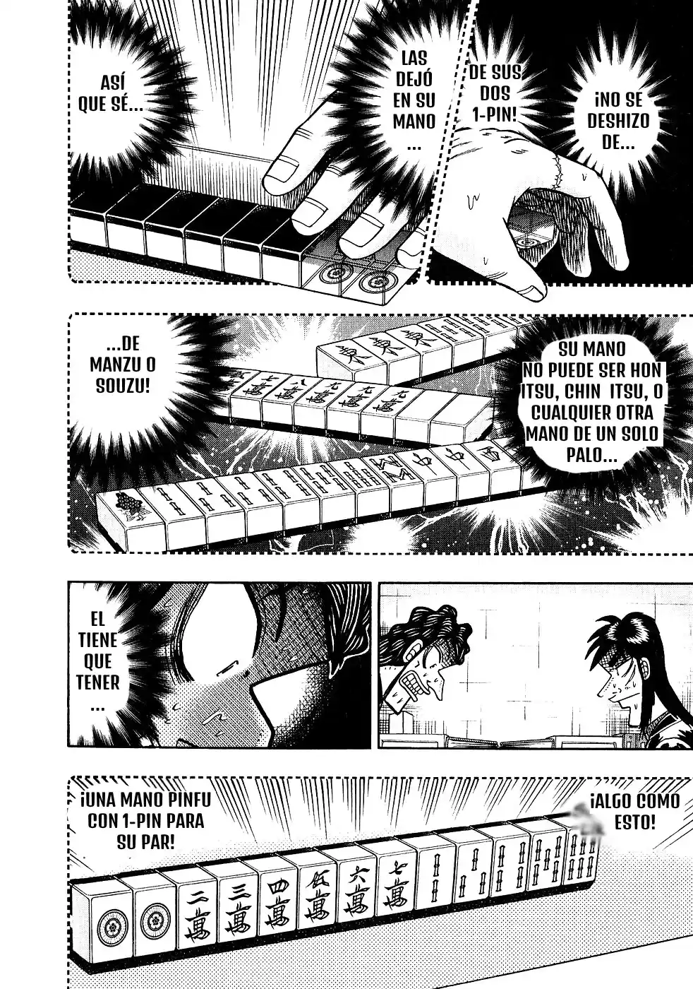 Tobaku Datenroku Kaiji Capitulo 97: FIEBRE DE TENACIDADES página 6