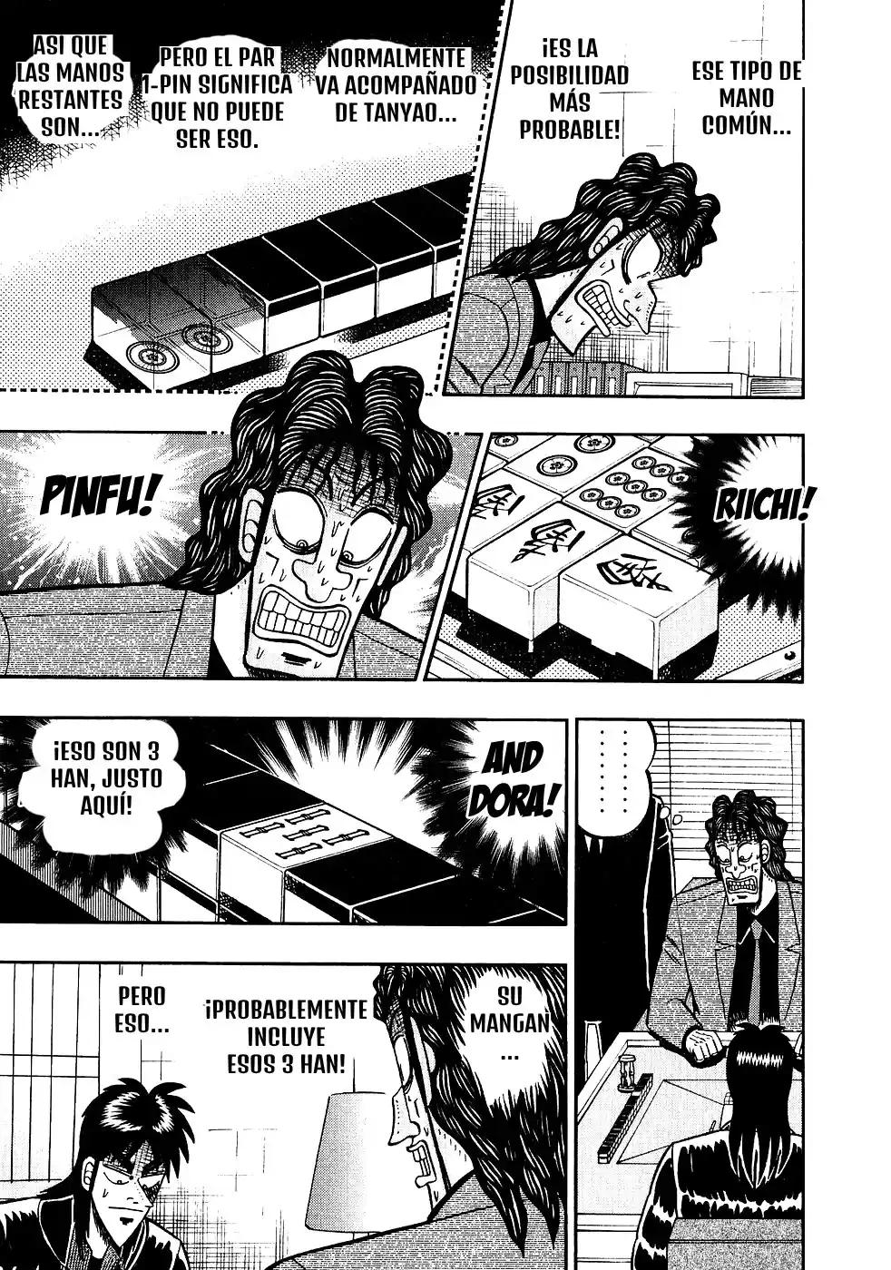 Tobaku Datenroku Kaiji Capitulo 97: FIEBRE DE TENACIDADES página 7