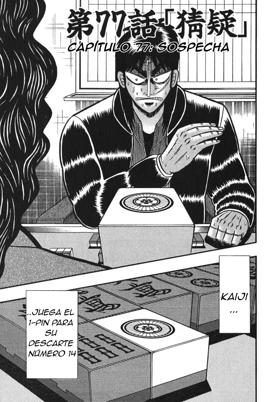 Tobaku Datenroku Kaiji Capitulo 77: Sospecha página 2