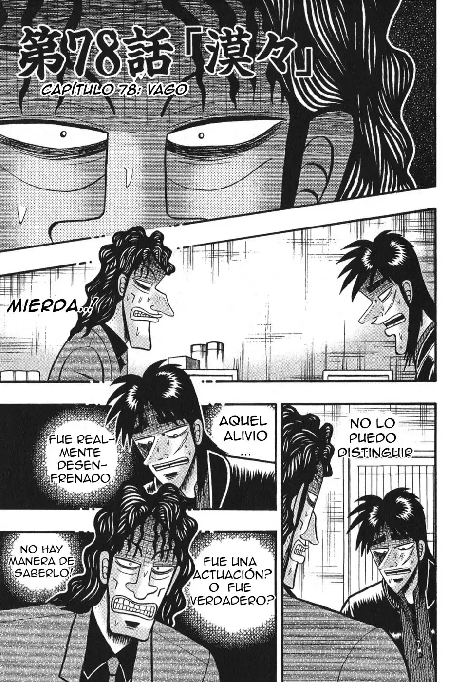 Tobaku Datenroku Kaiji Capitulo 78: Vago página 2