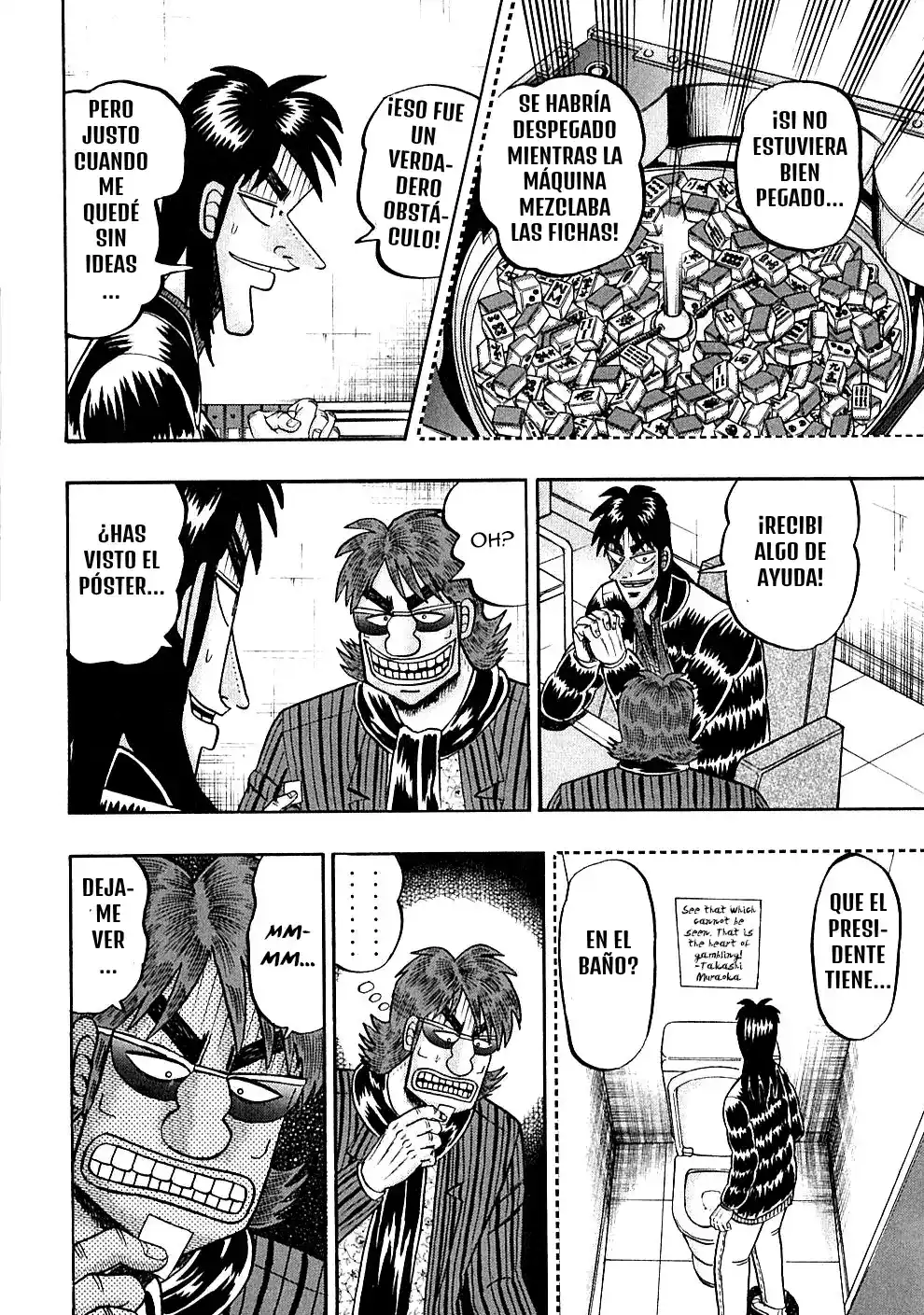 Tobaku Datenroku Kaiji Capitulo 128: Visión de futuro página 16