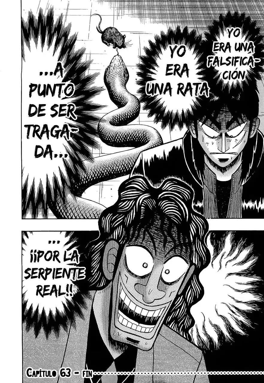 Tobaku Datenroku Kaiji Capitulo 63: Herida abierta página 22