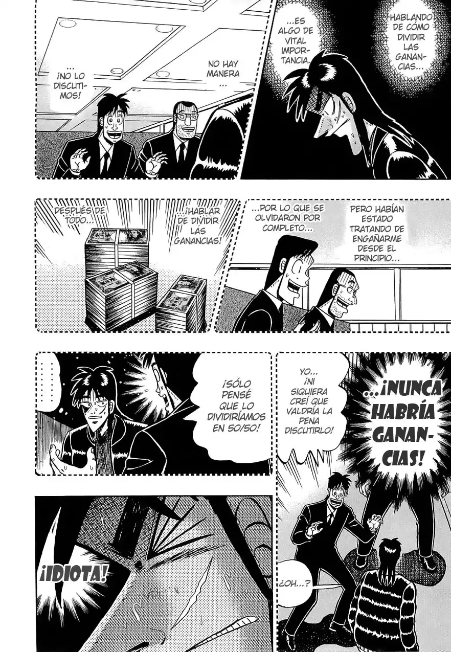 Tobaku Datenroku Kaiji Capitulo 63: Herida abierta página 9