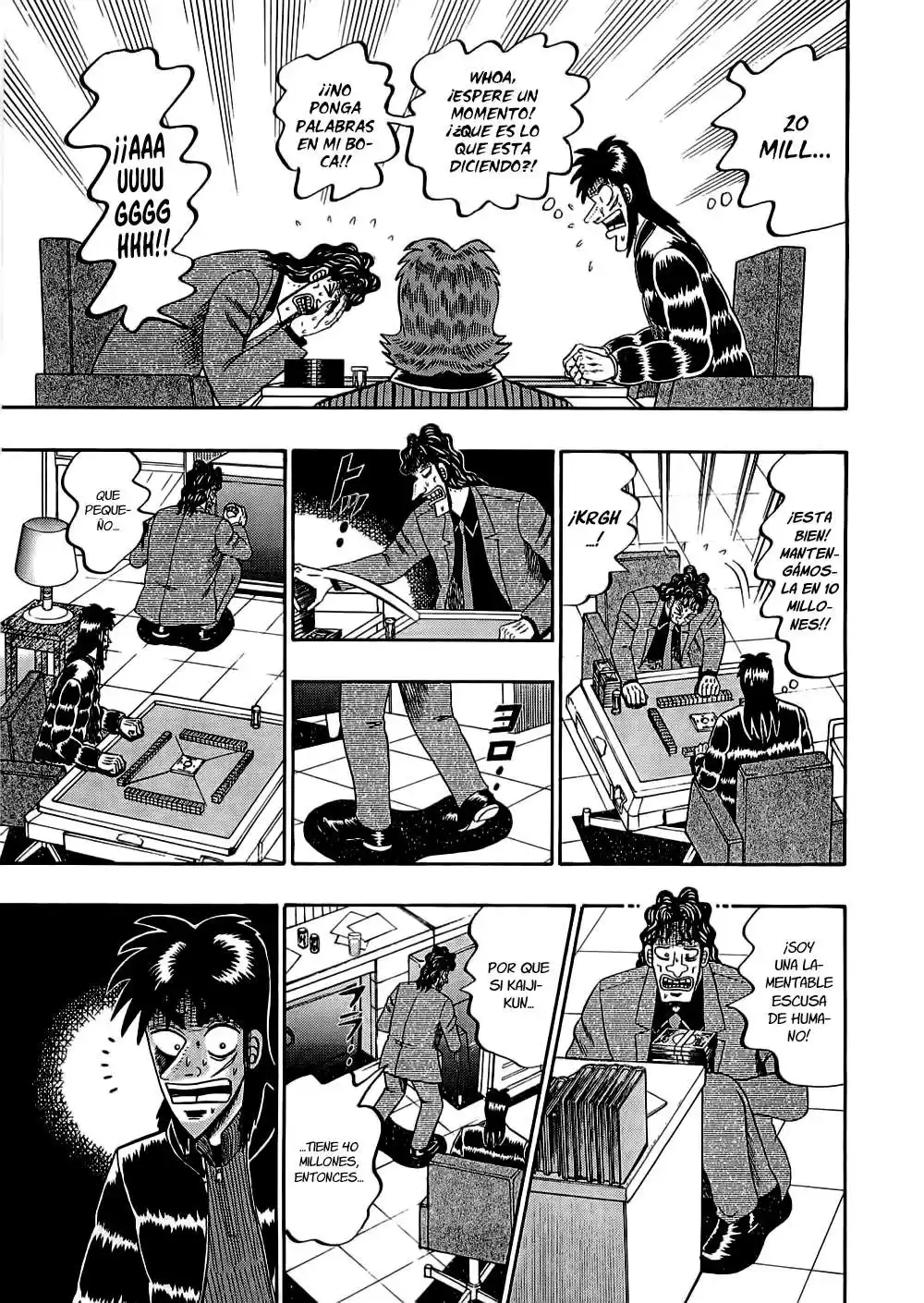 Tobaku Datenroku Kaiji Capitulo 41: caballerosidad página 10