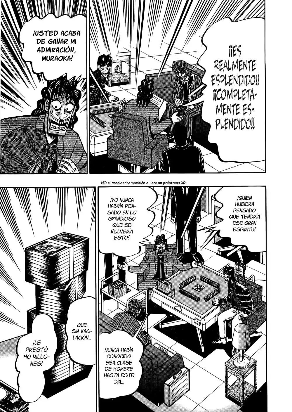 Tobaku Datenroku Kaiji Capitulo 41: caballerosidad página 4