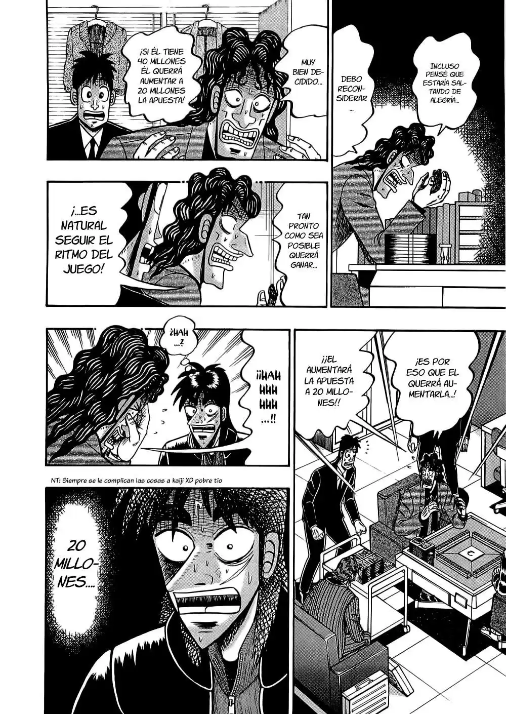 Tobaku Datenroku Kaiji Capitulo 41: caballerosidad página 9