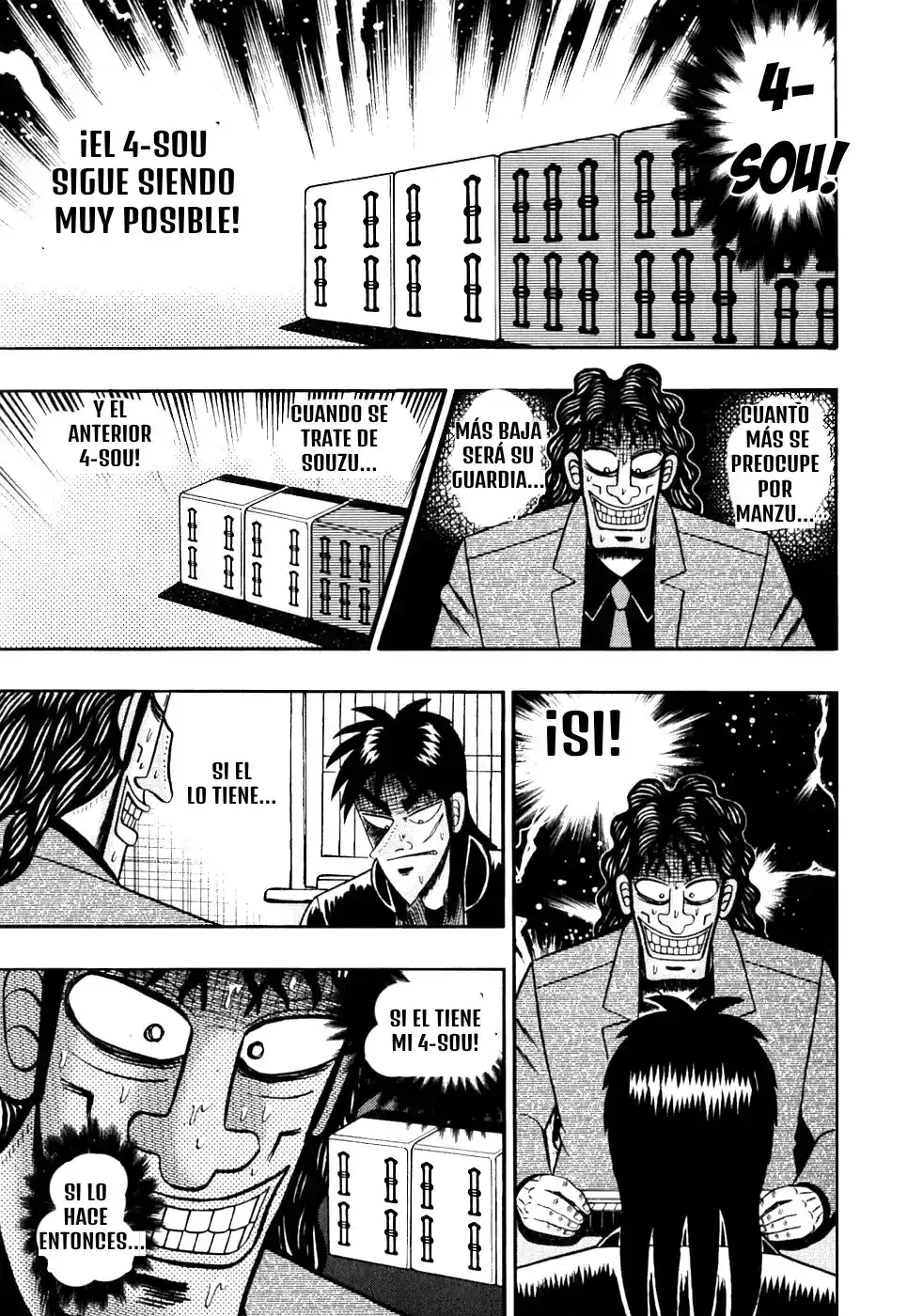 Tobaku Datenroku Kaiji Capitulo 106: Campo magnetico página 5