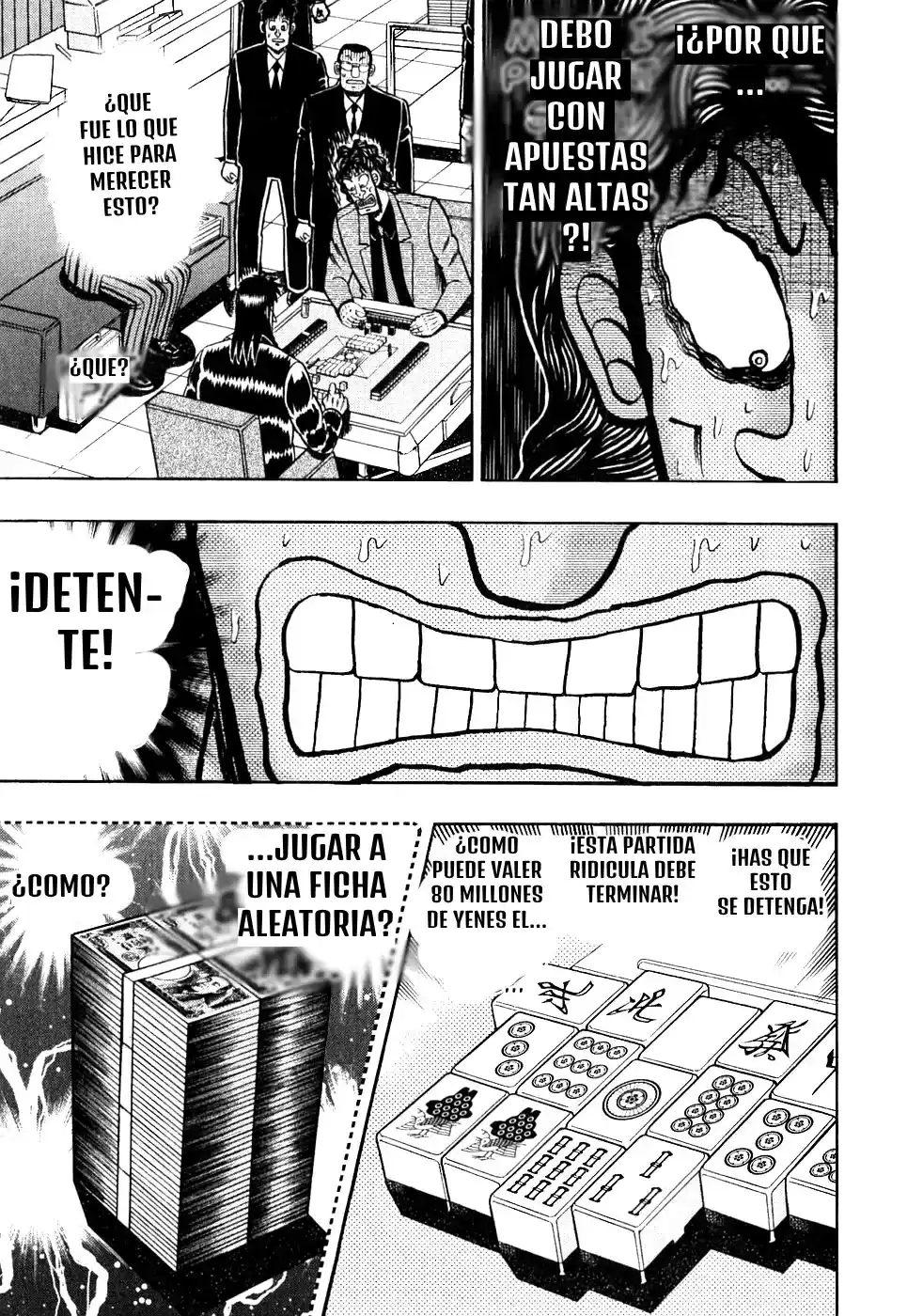 Tobaku Datenroku Kaiji Capitulo 101: La nada página 15