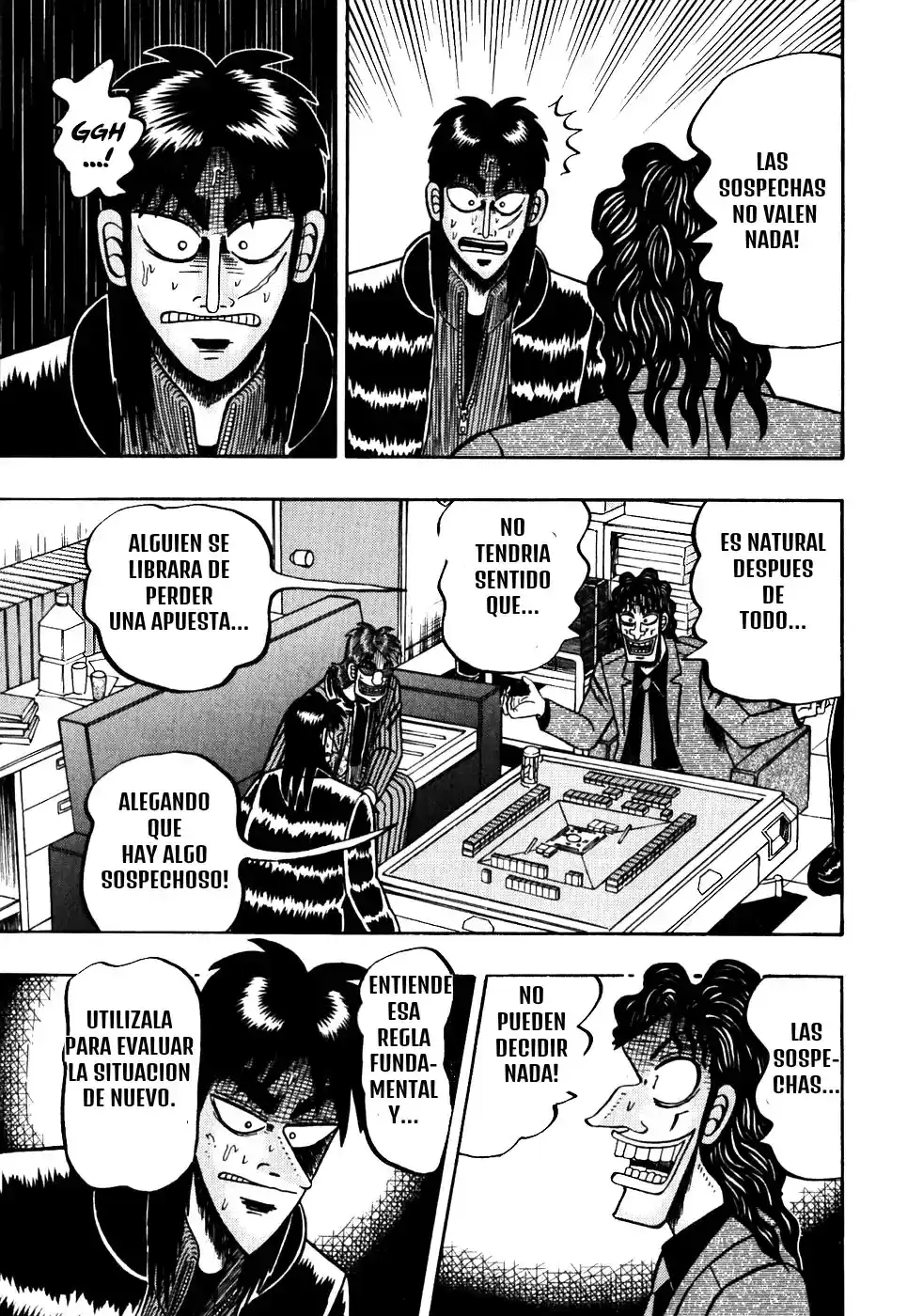 Tobaku Datenroku Kaiji Capitulo 118: Refutación página 9