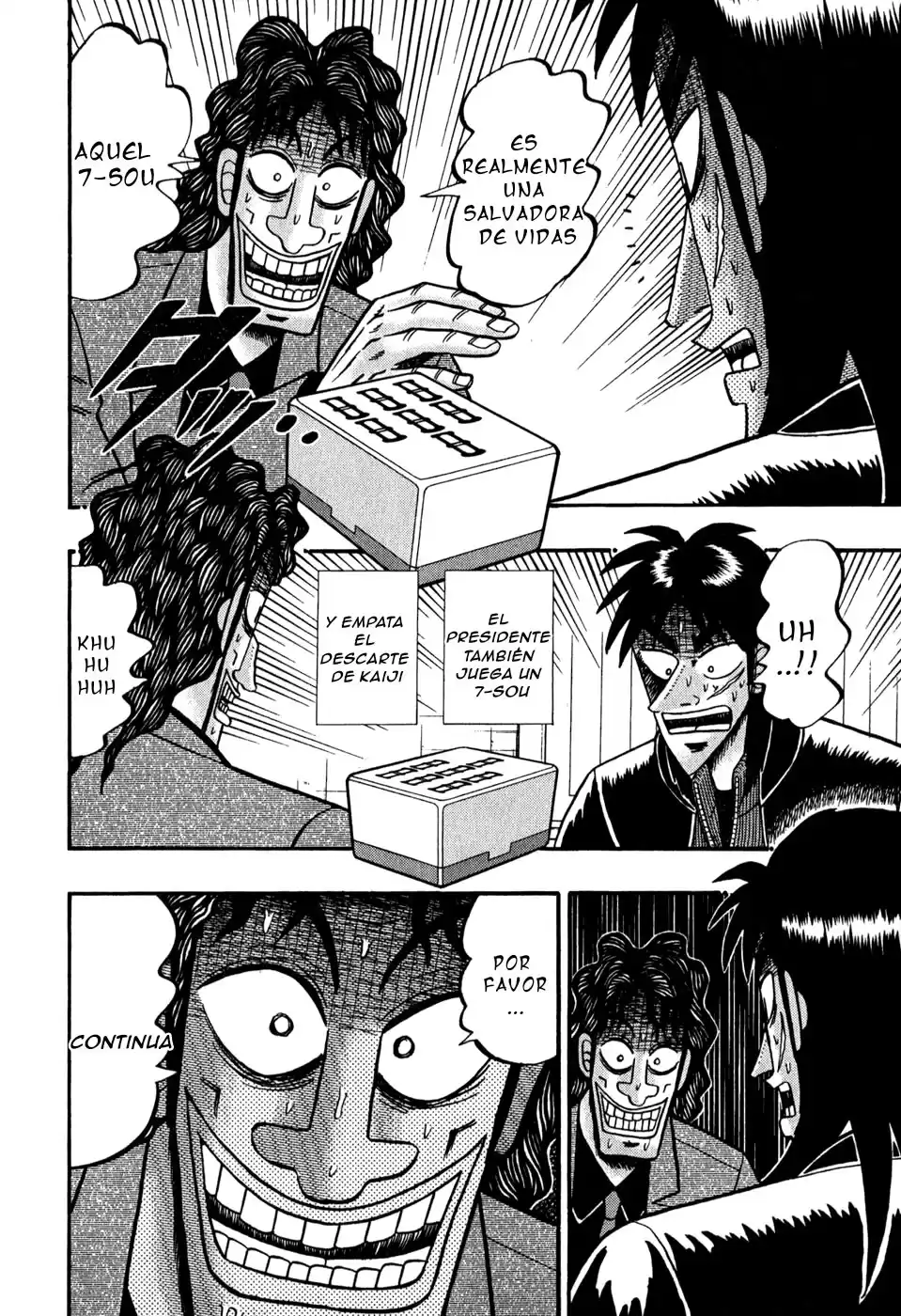 Tobaku Datenroku Kaiji Capitulo 75: Escalas página 17