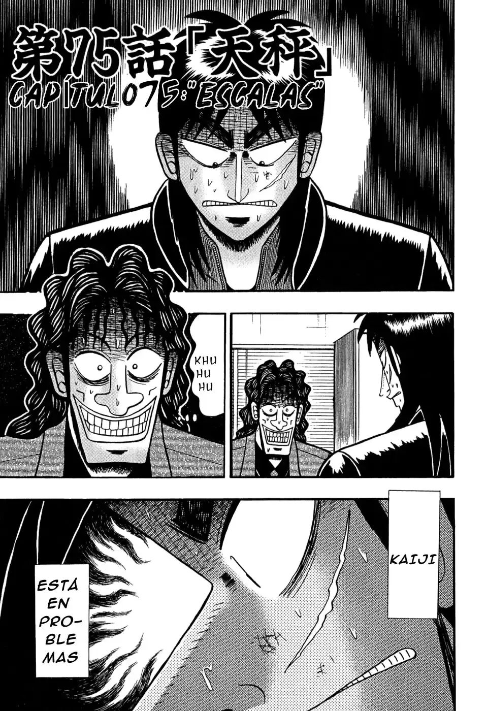 Tobaku Datenroku Kaiji Capitulo 75: Escalas página 2