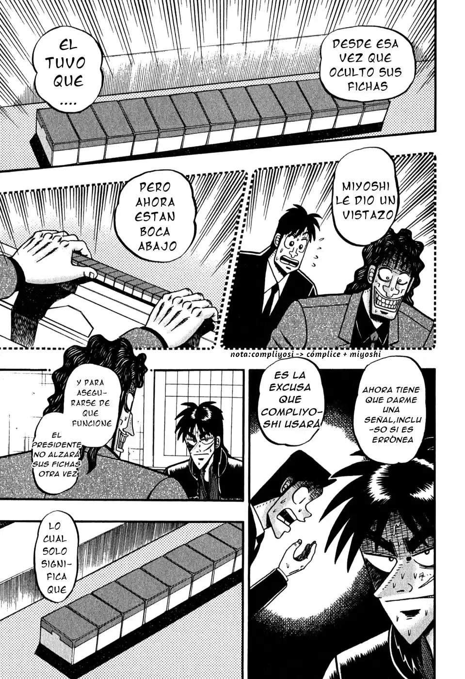 Tobaku Datenroku Kaiji Capitulo 75: Escalas página 8