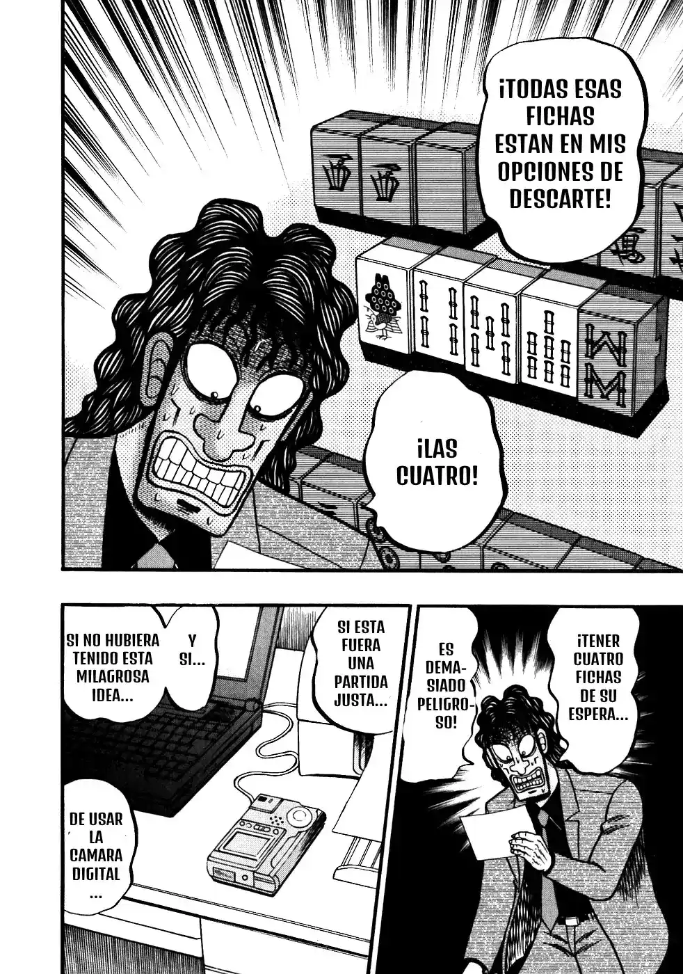 Tobaku Datenroku Kaiji Capitulo 121: Sudor página 4