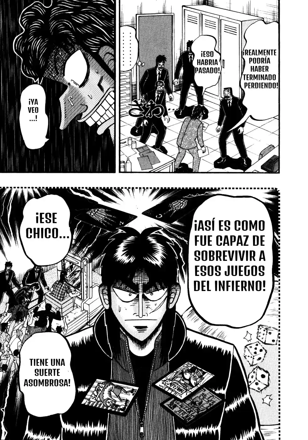 Tobaku Datenroku Kaiji Capitulo 121: Sudor página 5