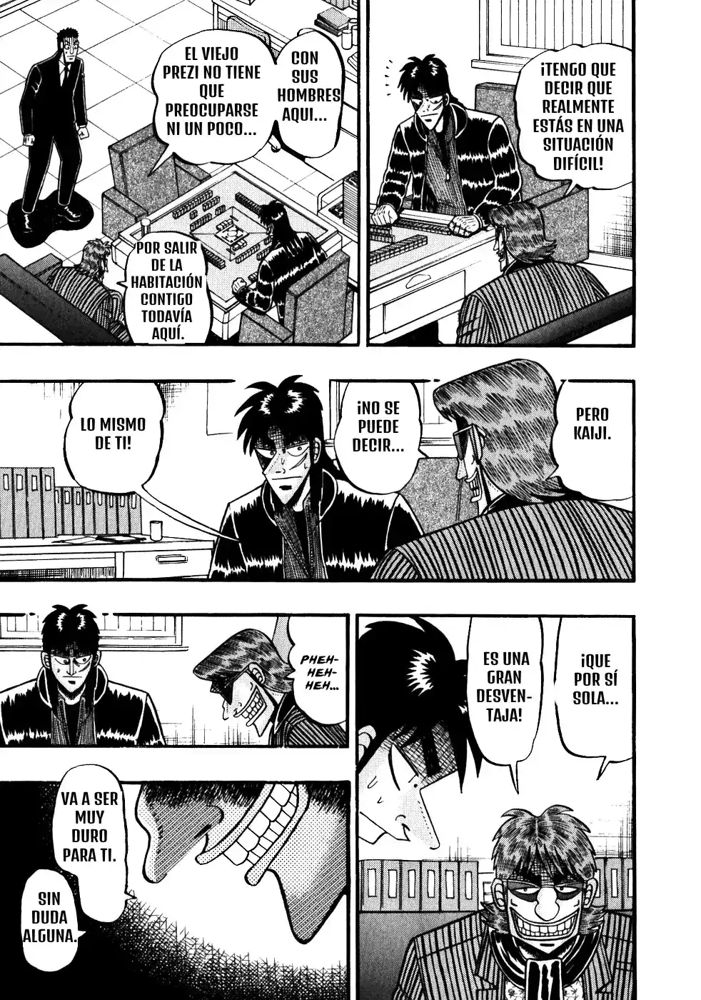 Tobaku Datenroku Kaiji Capitulo 121: Sudor página 9