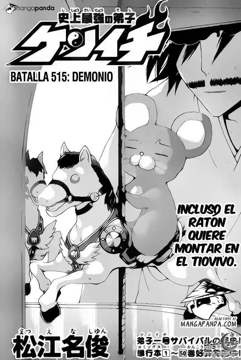 Ken'ichi, el discípulo más fuerte de la historia Capitulo 515 página 2