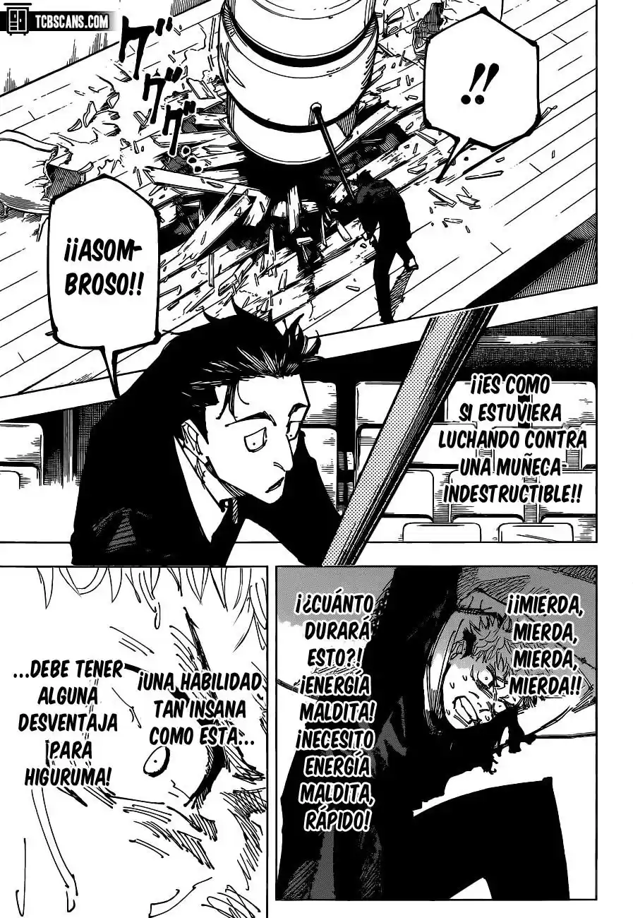 Jujutsu kaisen Capitulo 165: colonia N.1 de Tokio parte 5 página 15