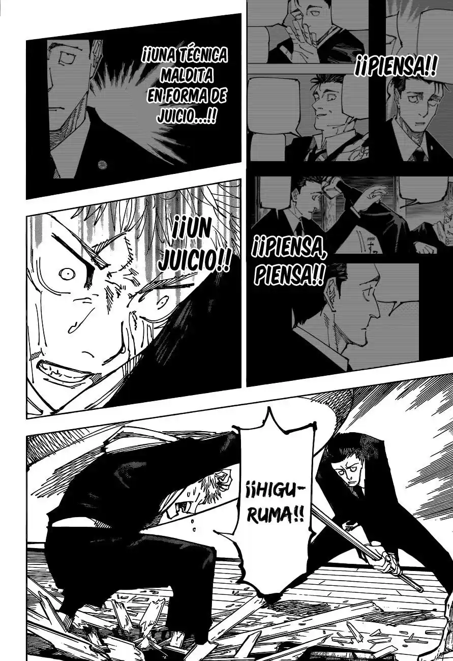 Jujutsu kaisen Capitulo 165: colonia N.1 de Tokio parte 5 página 16