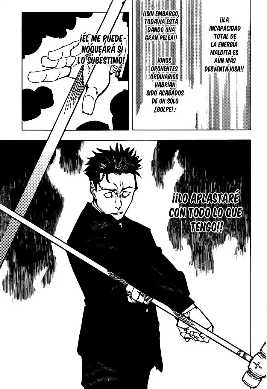 Jujutsu kaisen Capitulo 165: colonia N.1 de Tokio parte 5 página 9