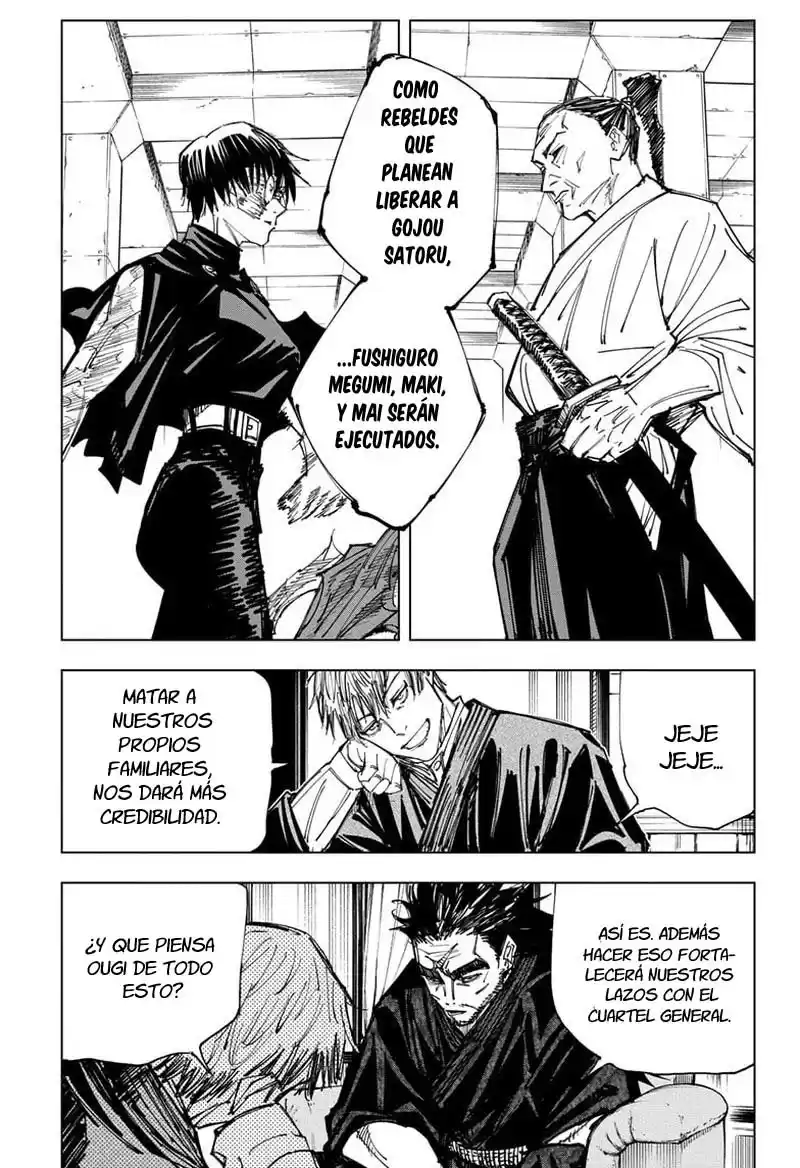 Jujutsu kaisen Capitulo 148: Haciendo las preparaciones página 13