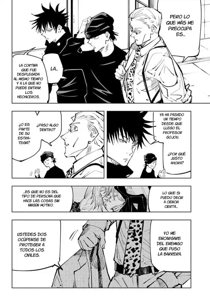 Jujutsu kaisen Capitulo 92: el incidente en shibuya, parte 10 página 4