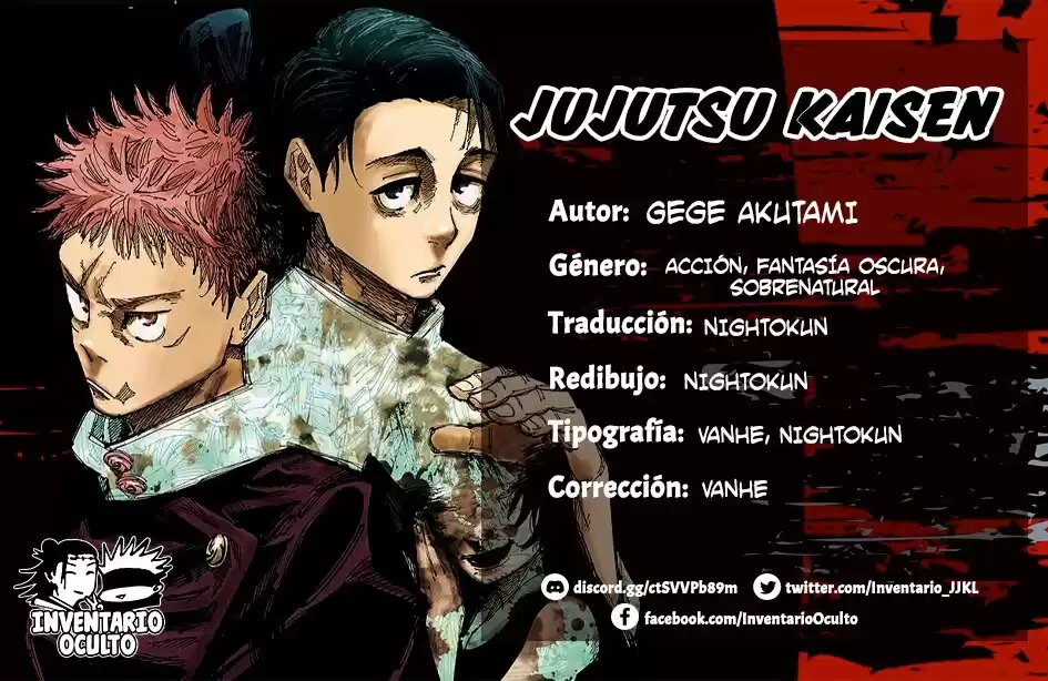 Jujutsu kaisen Capitulo 213: Útero Maldito, Parte 5 página 1