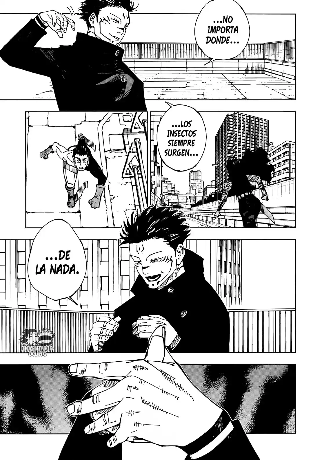 Jujutsu kaisen Capitulo 213: Útero Maldito, Parte 5 página 7