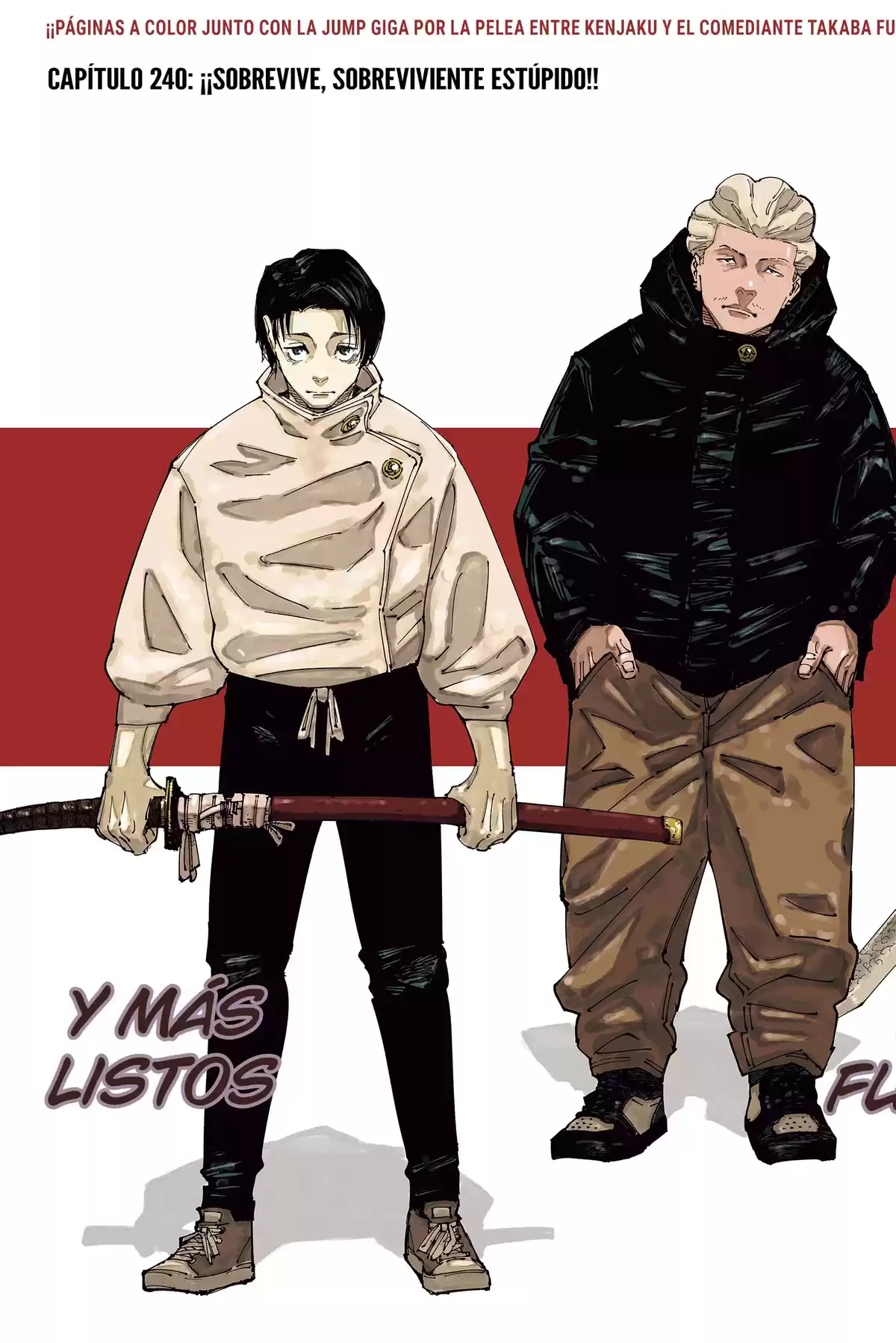 Jujutsu kaisen Capitulo 240: ¡Estúpido superviviente! ~Sobrevive~ página 2