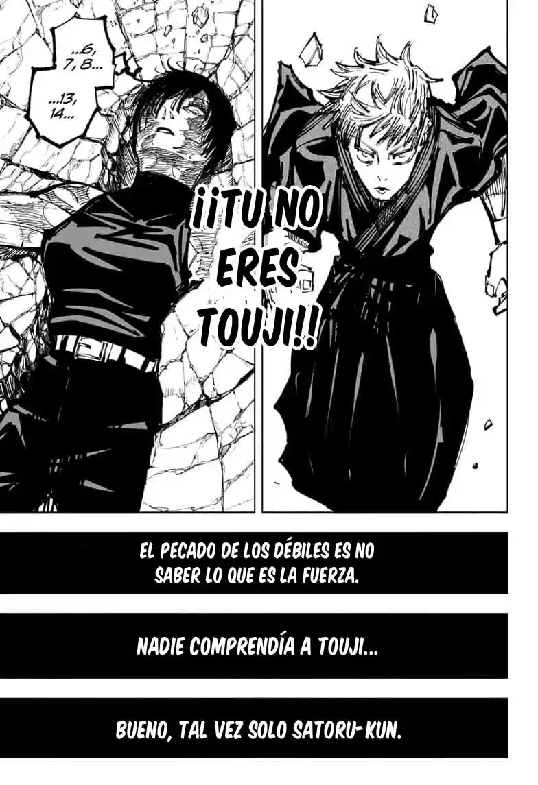 Jujutsu kaisen Capitulo 151: Haciendo Las Preparaciones (4) página 8