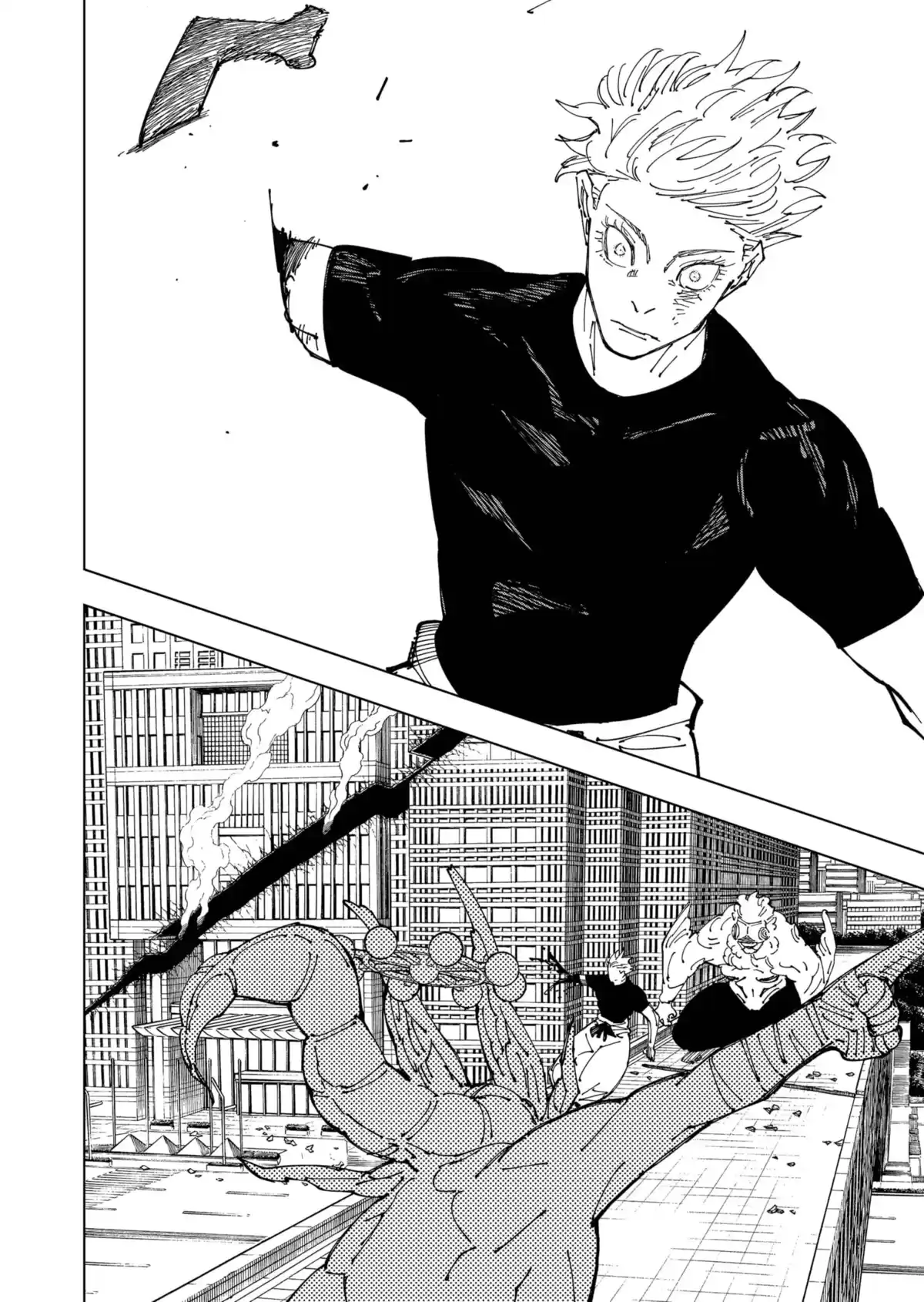 Jujutsu kaisen Capitulo 234: La batalla decisiva en el área deshabitada de Shinjuku, Parte 12 página 12