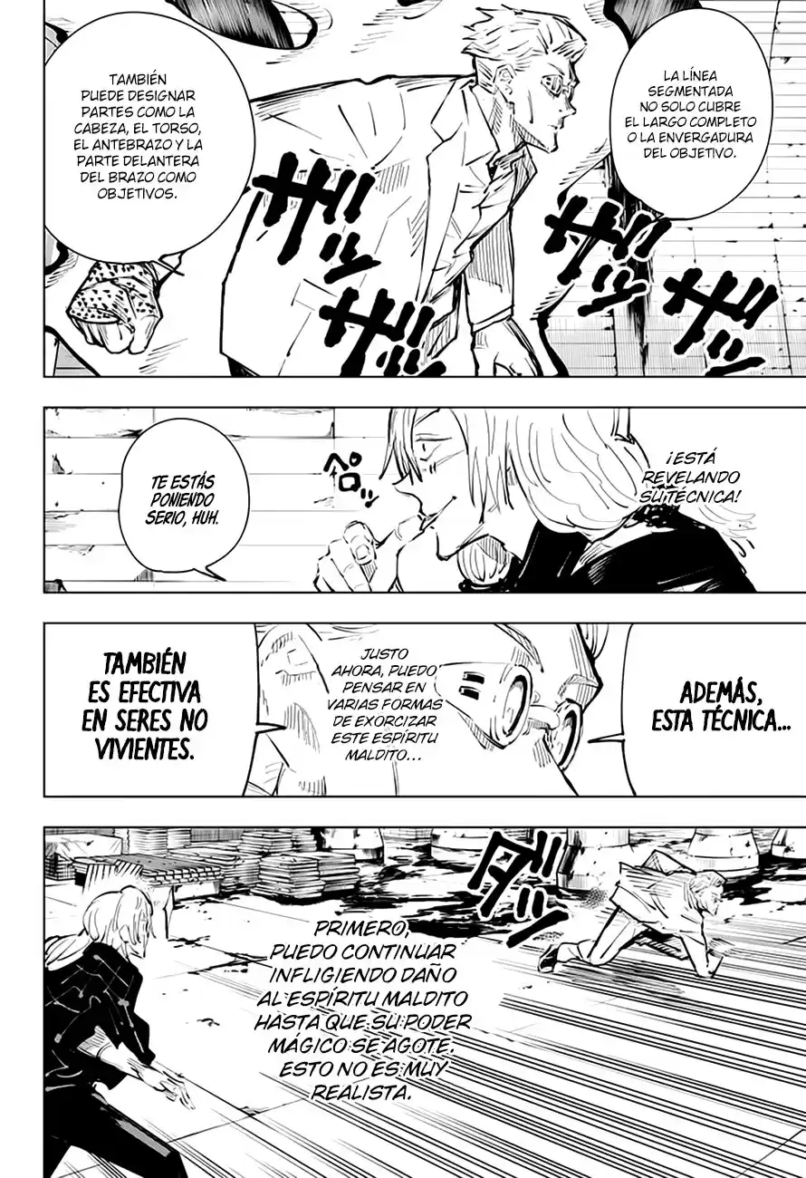 Jujutsu kaisen Capitulo 23: El Pez Pequeño y La Retribución Inversa V página 13