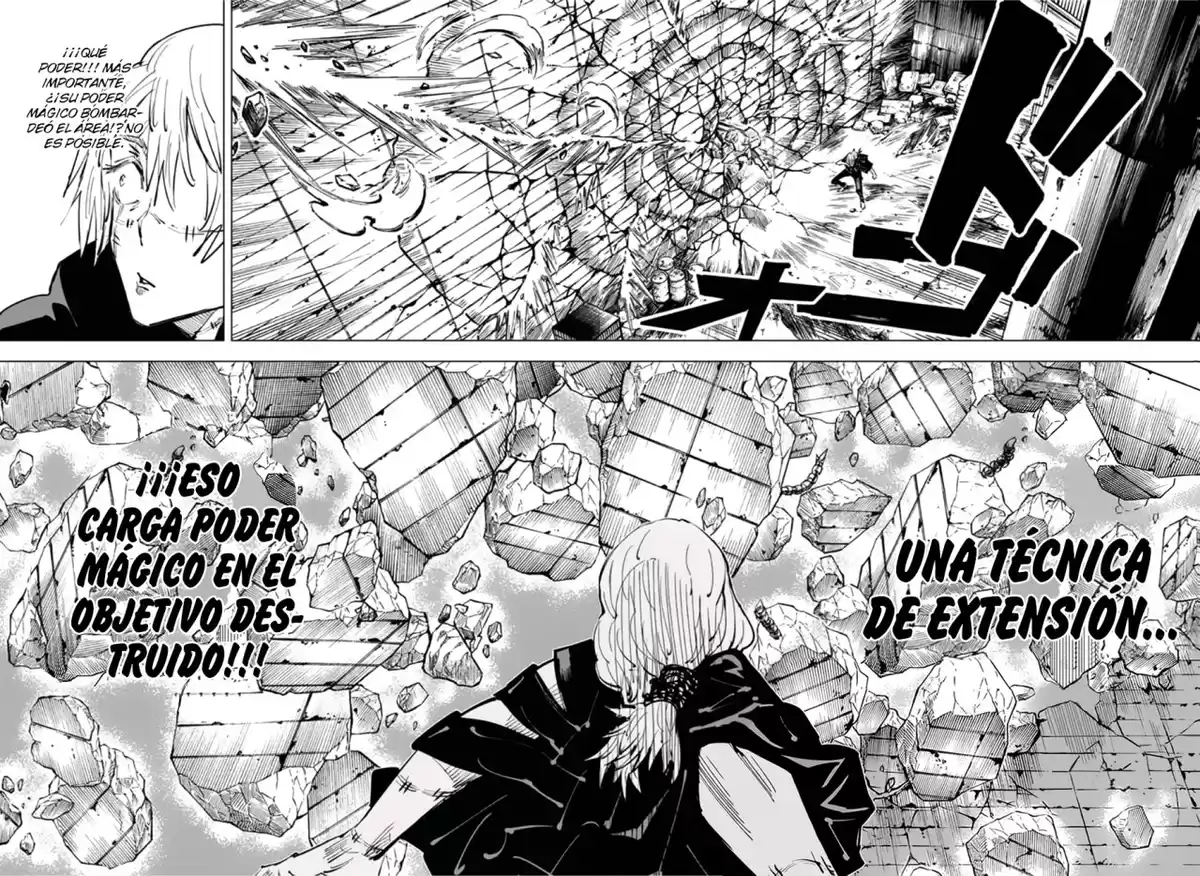 Jujutsu kaisen Capitulo 23: El Pez Pequeño y La Retribución Inversa V página 15