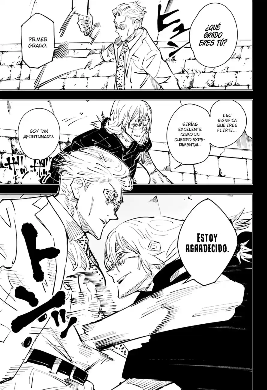 Jujutsu kaisen Capitulo 23: El Pez Pequeño y La Retribución Inversa V página 8