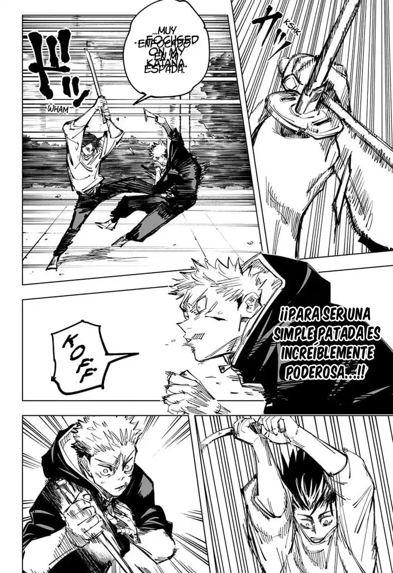 Jujutsu kaisen Capitulo 141: la fachada trasera. página 10