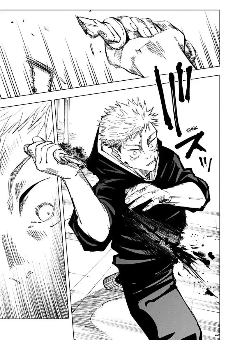 Jujutsu kaisen Capitulo 141: la fachada trasera. página 11