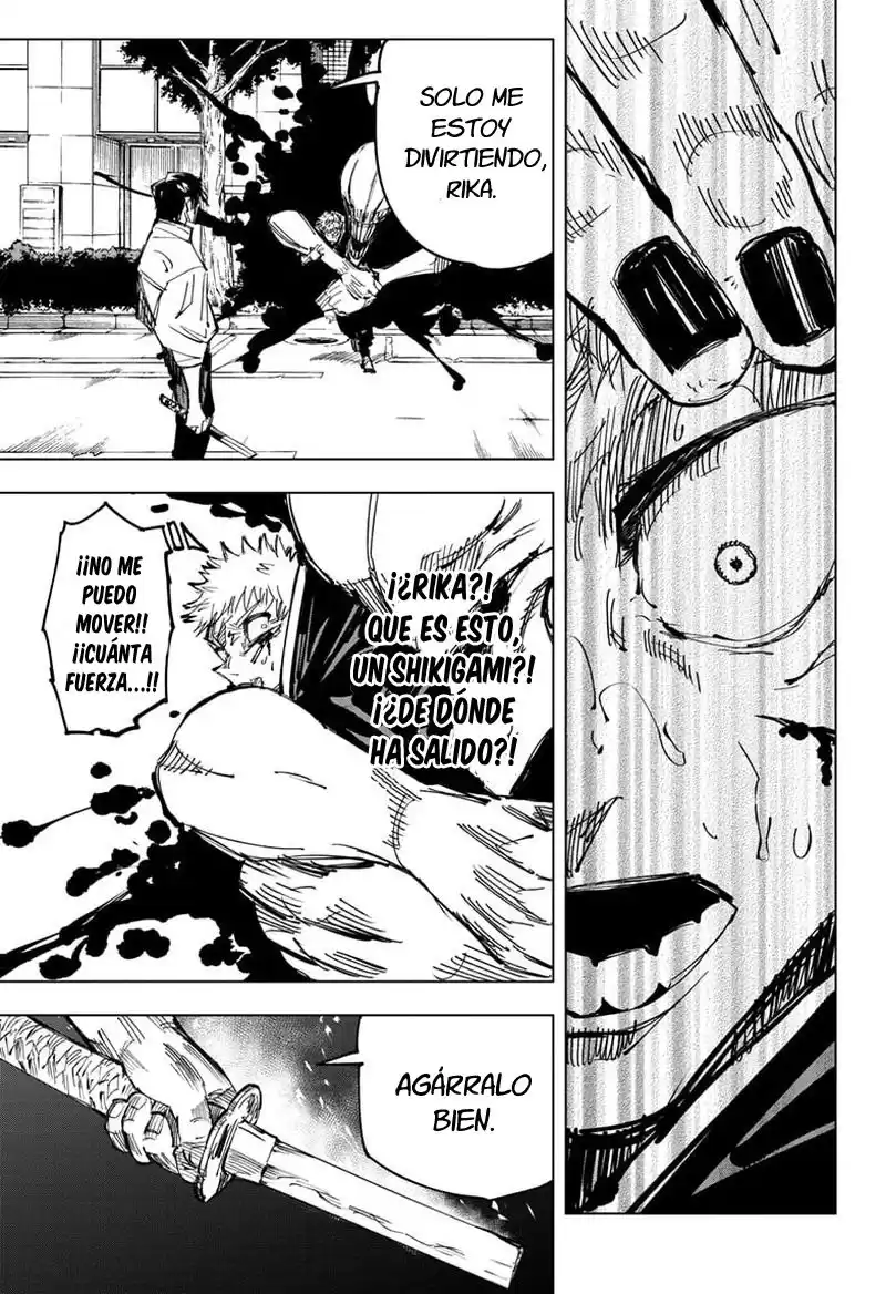 Jujutsu kaisen Capitulo 141: la fachada trasera. página 15