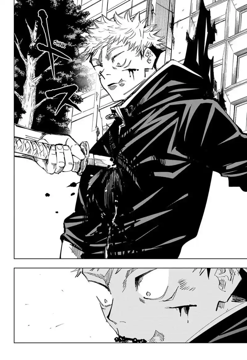 Jujutsu kaisen Capitulo 141: la fachada trasera. página 16