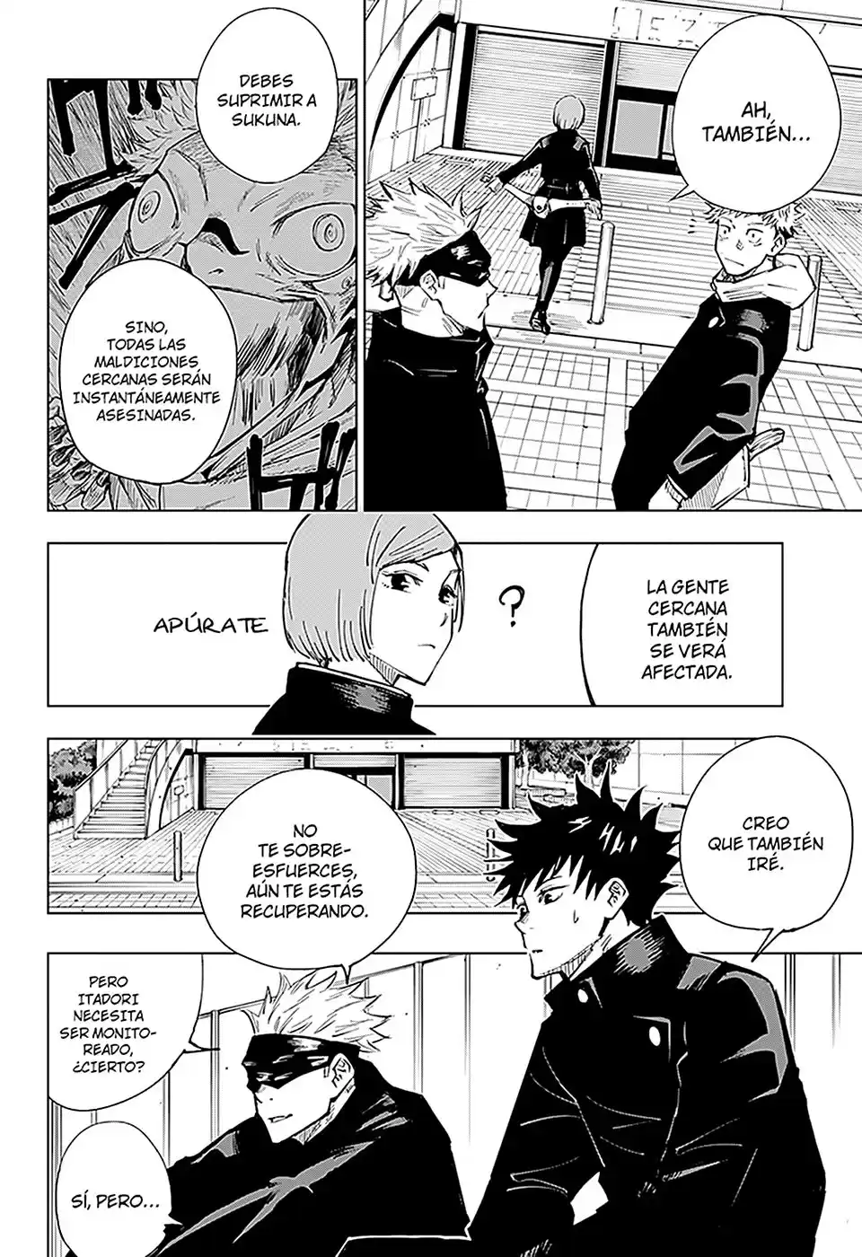 Jujutsu kaisen Capitulo 4: Chica de Acero página 11