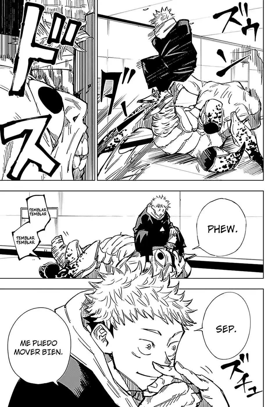 Jujutsu kaisen Capitulo 4: Chica de Acero página 16