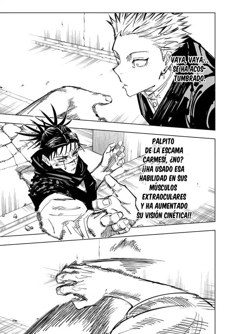 Jujutsu kaisen Capitulo 142: La espalda del hermano mayor. página 5