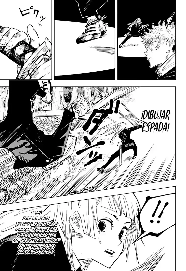 Jujutsu kaisen Capitulo 35: Festival de Intercambio de Escuelas Hermanas de Kyoto - Batallas en Equipo, Parte 2 página 10