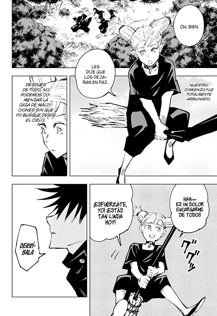 Jujutsu kaisen Capitulo 35: Festival de Intercambio de Escuelas Hermanas de Kyoto - Batallas en Equipo, Parte 2 página 16