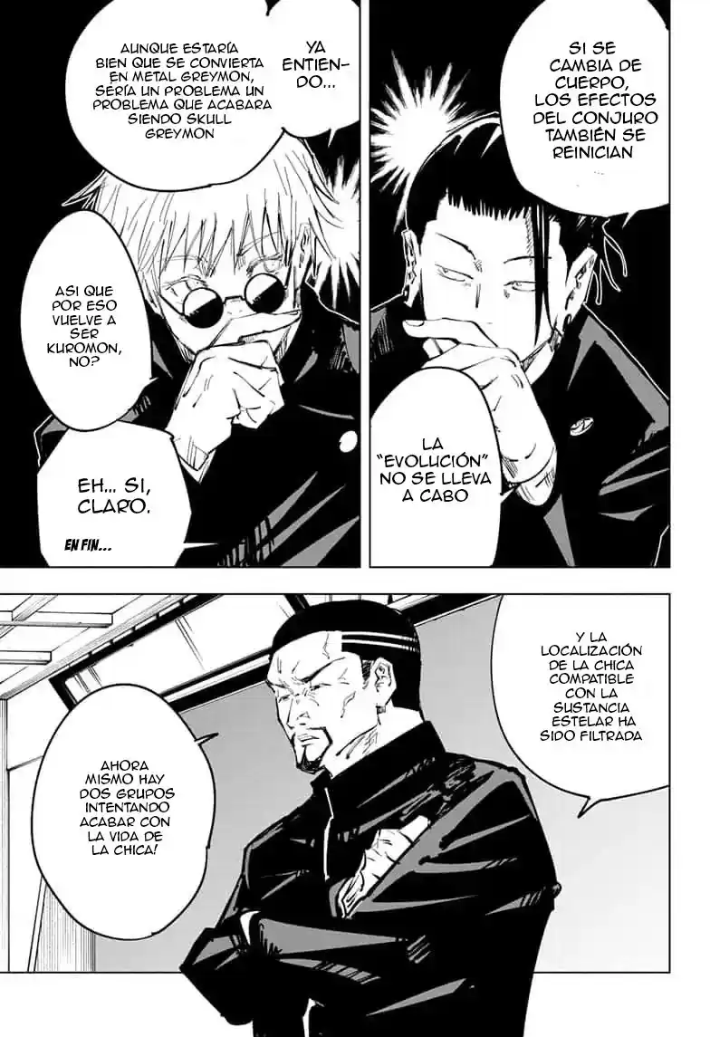 Jujutsu kaisen Capitulo 66: Inventario Oculto, Parte 2 página 7